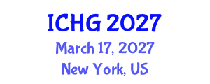 International Conference on Human Genetics (ICHG) March 17, 2027 - New York, United States International Conference on Human Genetics (ICHG) March 17, 2027 - New York, United States