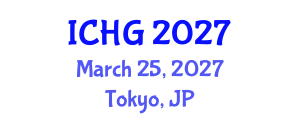 International Conference on Human Genetics (ICHG) March 25, 2027 - Tokyo, Japan International Conference on Human Genetics (ICHG) March 25, 2027 - Tokyo, Japan