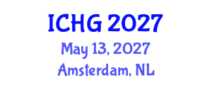 International Conference on Human Genetics (ICHG) May 13, 2027 - Amsterdam, Netherlands International Conference on Human Genetics (ICHG) May 13, 2027 - Amsterdam, Netherlands