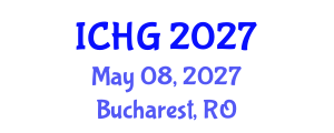 International Conference on Human Genetics (ICHG) May 08, 2027 - Bucharest, Romania International Conference on Human Genetics (ICHG) May 08, 2027 - Bucharest, Romania