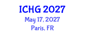 International Conference on Human Genetics (ICHG) May 17, 2027 - Paris, France International Conference on Human Genetics (ICHG) May 17, 2027 - Paris, France