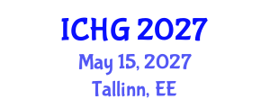International Conference on Human Genetics (ICHG) May 15, 2027 - Tallinn, Estonia International Conference on Human Genetics (ICHG) May 15, 2027 - Tallinn, Estonia