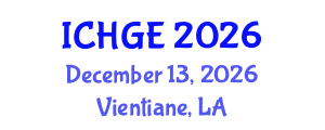 International Conference on Human Geography and Environment (ICHGE) December 13, 2026 - Vientiane, Laos