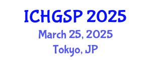 International Conference on Human Geography and Spatial Planning (ICHGSP) March 25, 2025 - Tokyo, Japan