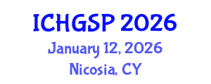 International Conference on Human Geography and Spatial Planning (ICHGSP) January 12, 2026 - Nicosia, Cyprus International Conference on Human Geography and Spatial Planning (ICHGSP) January 12, 2026 - Nicosia, Cyprus