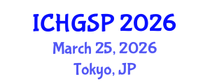 International Conference on Human Geography and Spatial Planning (ICHGSP) March 25, 2026 - Tokyo, Japan