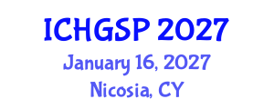 International Conference on Human Geography and Spatial Planning (ICHGSP) January 16, 2027 - Nicosia, Cyprus International Conference on Human Geography and Spatial Planning (ICHGSP) January 16, 2027 - Nicosia, Cyprus