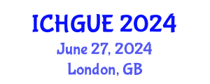 International Conference on Human Geography and Urban Environments (ICHGUE) June 27, 2024 - London, United Kingdom