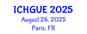 International Conference on Human Geography and Urban Environments (ICHGUE) August 26, 2025 - Paris, France