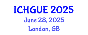 International Conference on Human Geography and Urban Environments (ICHGUE) June 28, 2025 - London, United Kingdom