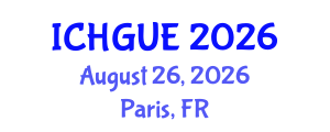 International Conference on Human Geography and Urban Environments (ICHGUE) August 26, 2026 - Paris, France