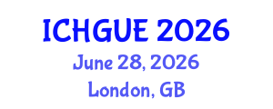 International Conference on Human Geography and Urban Environments (ICHGUE) June 28, 2026 - London, United Kingdom