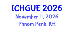International Conference on Human Geography and Urban Environments (ICHGUE) November 11, 2026 - Phnom Penh, Cambodia International Conference on Human Geography and Urban Environments (ICHGUE) November 11, 2026 - Phnom Penh, Cambodia