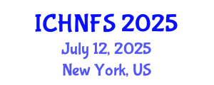 International Conference on Human Nutrition and Food Sciences (ICHNFS) July 12, 2025 - New York, United States