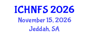 International Conference on Human Nutrition and Food Sciences (ICHNFS) November 15, 2026 - Jeddah, Saudi Arabia