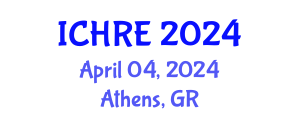 International Conference on Human Reproduction and Embryology (ICHRE) April 04, 2024 - Athens, Greece