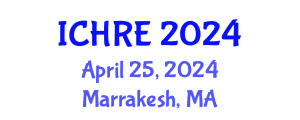 International Conference on Human Reproduction and Embryology (ICHRE) April 25, 2024 - Marrakesh, Morocco
