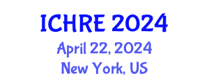 International Conference on Human Reproduction and Embryology (ICHRE) April 22, 2024 - New York, United States