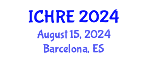 International Conference on Human Reproduction and Embryology (ICHRE) August 15, 2024 - Barcelona, Spain