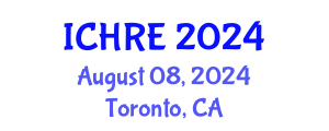 International Conference on Human Reproduction and Embryology (ICHRE) August 08, 2024 - Toronto, Canada