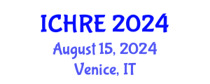 International Conference on Human Reproduction and Embryology (ICHRE) August 15, 2024 - Venice, Italy