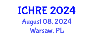 International Conference on Human Reproduction and Embryology (ICHRE) August 08, 2024 - Warsaw, Poland