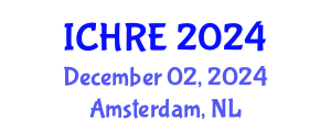 International Conference on Human Reproduction and Embryology (ICHRE) December 02, 2024 - Amsterdam, Netherlands
