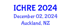 International Conference on Human Reproduction and Embryology (ICHRE) December 02, 2024 - Auckland, New Zealand