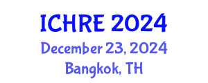International Conference on Human Reproduction and Embryology (ICHRE) December 23, 2024 - Bangkok, Thailand