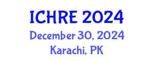 International Conference on Human Reproduction and Embryology (ICHRE) December 30, 2024 - Karachi, Pakistan