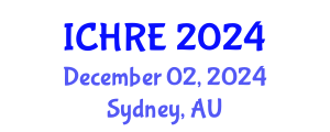 International Conference on Human Reproduction and Embryology (ICHRE) December 02, 2024 - Sydney, Australia