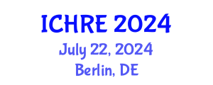 International Conference on Human Reproduction and Embryology (ICHRE) July 22, 2024 - Berlin, Germany