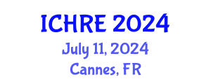 International Conference on Human Reproduction and Embryology (ICHRE) July 11, 2024 - Cannes, France
