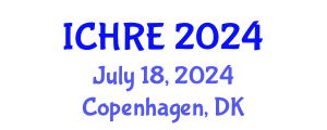 International Conference on Human Reproduction and Embryology (ICHRE) July 18, 2024 - Copenhagen, Denmark