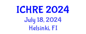 International Conference on Human Reproduction and Embryology (ICHRE) July 18, 2024 - Helsinki, Finland