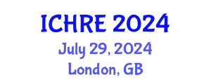 International Conference on Human Reproduction and Embryology (ICHRE) July 29, 2024 - London, United Kingdom