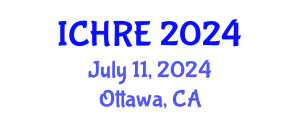 International Conference on Human Reproduction and Embryology (ICHRE) July 11, 2024 - Ottawa, Canada
