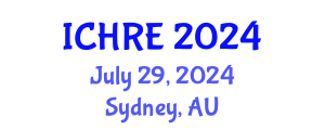 International Conference on Human Reproduction and Embryology (ICHRE) July 29, 2024 - Sydney, Australia