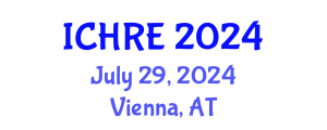 International Conference on Human Reproduction and Embryology (ICHRE) July 29, 2024 - Vienna, Austria