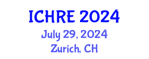 International Conference on Human Reproduction and Embryology (ICHRE) July 29, 2024 - Zurich, Switzerland
