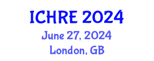 International Conference on Human Reproduction and Embryology (ICHRE) June 27, 2024 - London, United Kingdom