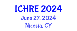 International Conference on Human Reproduction and Embryology (ICHRE) June 27, 2024 - Nicosia, Cyprus