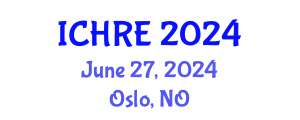 International Conference on Human Reproduction and Embryology (ICHRE) June 27, 2024 - Oslo, Norway