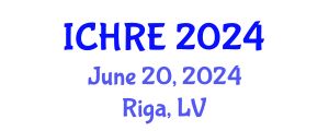 International Conference on Human Reproduction and Embryology (ICHRE) June 20, 2024 - Riga, Latvia