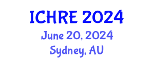 International Conference on Human Reproduction and Embryology (ICHRE) June 20, 2024 - Sydney, Australia