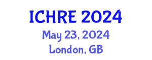 International Conference on Human Reproduction and Embryology (ICHRE) May 23, 2024 - London, United Kingdom