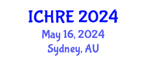 International Conference on Human Reproduction and Embryology (ICHRE) May 16, 2024 - Sydney, Australia