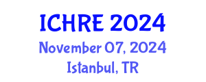 International Conference on Human Reproduction and Embryology (ICHRE) November 07, 2024 - Istanbul, Turkey