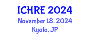 International Conference on Human Reproduction and Embryology (ICHRE) November 18, 2024 - Kyoto, Japan
