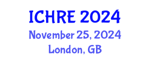International Conference on Human Reproduction and Embryology (ICHRE) November 25, 2024 - London, United Kingdom